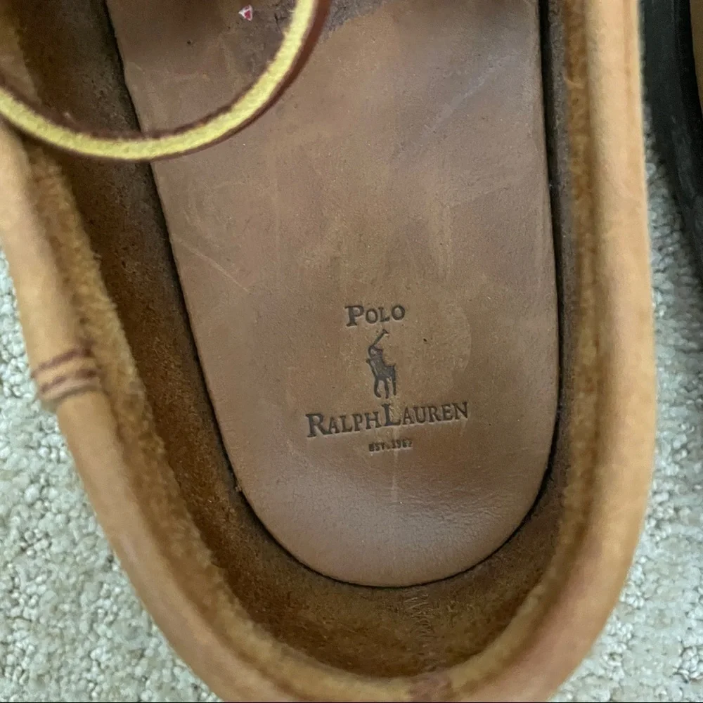 Vintage Polo Ralph Lauren Loafers Size 11D Leather